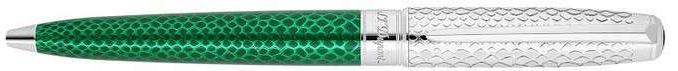 S.T.Dupont  Snake Skin Collection - ST Dupont WI LD Eternity Snake Skin Green Ballpoint